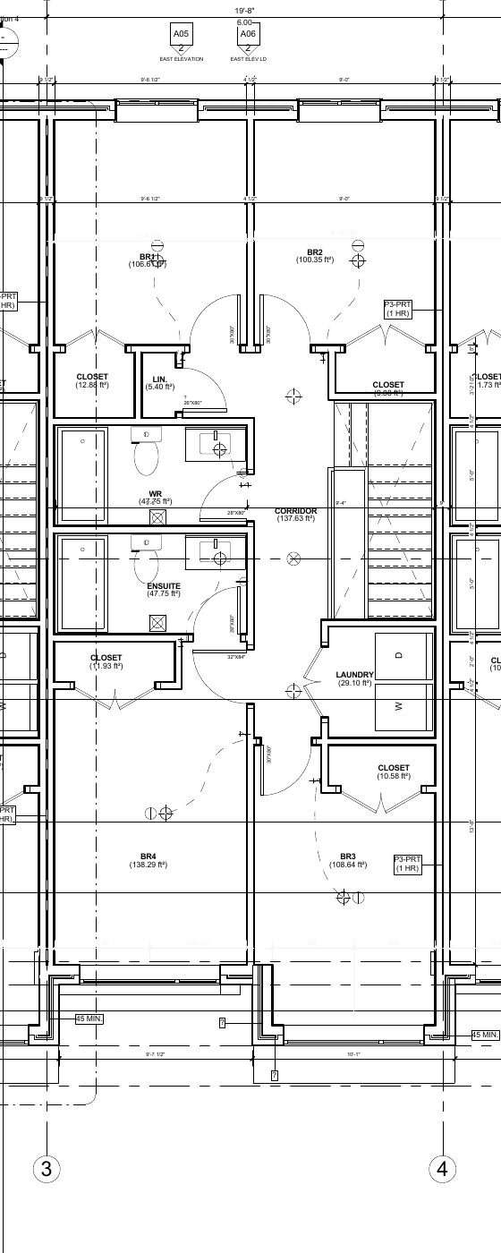 Original Plan A second-floor plan crop