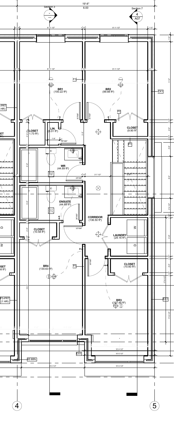 Original Plan B second-floor plan crop