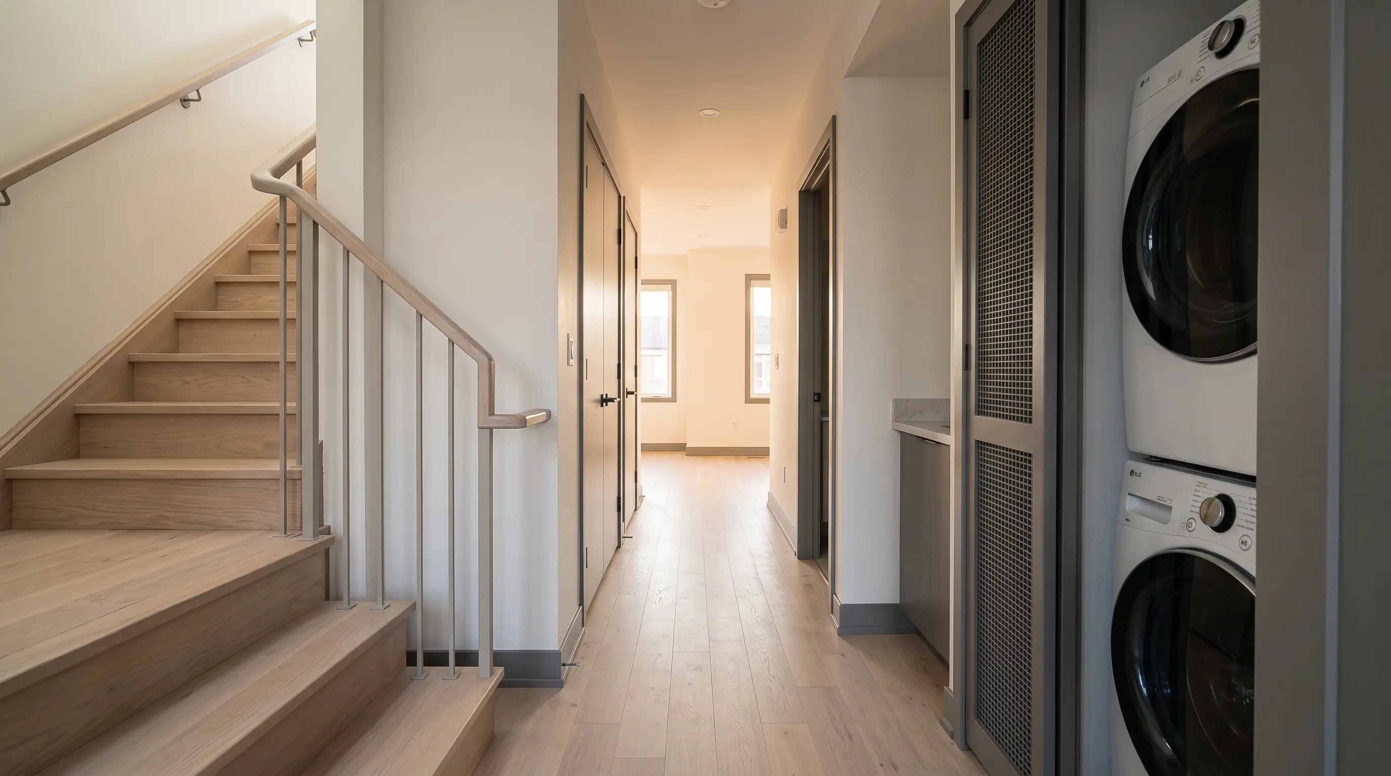 Plan A upper landing end frame